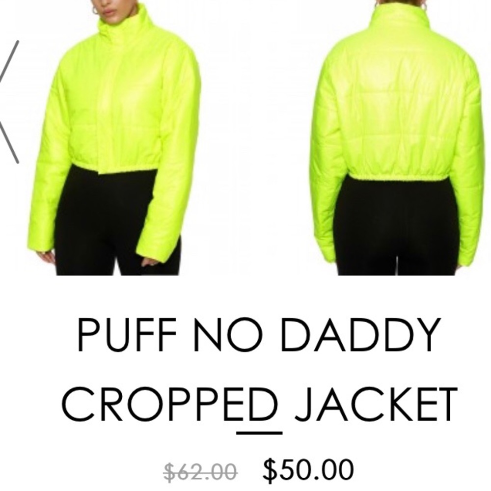 Cropped Puff jacket
